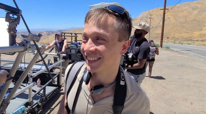 Nacido en Northampton para debutar en cine