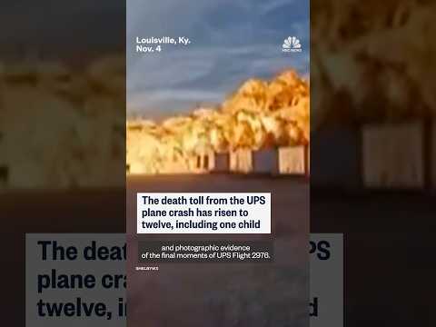 The death toll from the UPS plane crash has risen to twelve, including one child