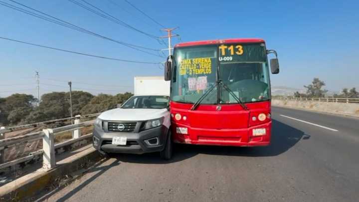 Conductor de la Ruta T-13 es Herido con un Cuchillo Tras Percance Vial en El Salto