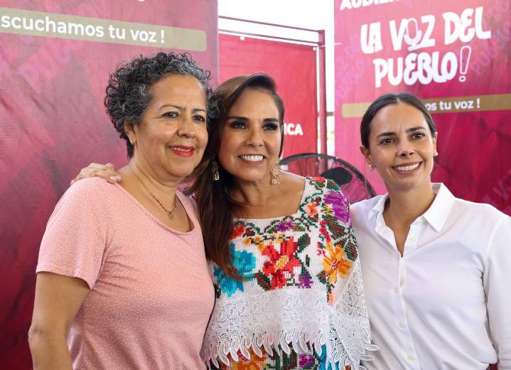 Escuchan Ana Paty Peralta y Mara Lezama ‘La Voz del Pueblo’ en audiencias públicas