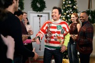 Jimmy Fallon Is the Only One in an ‘Ugly Sweater’ in His Twangy New Christmas Song With Carter Faith: Watch a Sneak Peek