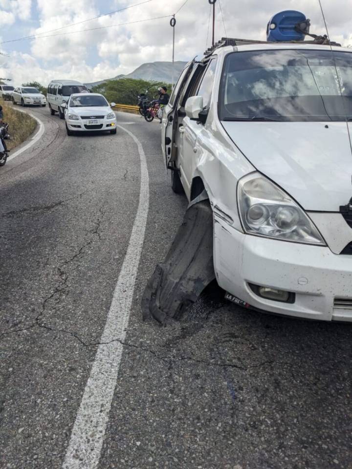 Triple colisión a escasos tres kilómetros de Peracal