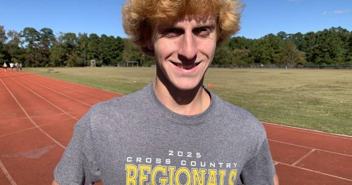 New Bern runner Gray Sweatman ends cross country season as school record