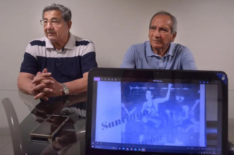 El "Dupla" Carrera y el "Negro" Flores, campeones del 68, a muerte con EL LIBERAL