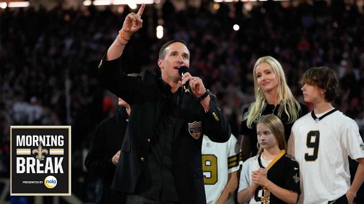 Morning Break: Drew Brees joins broadcast for Saints