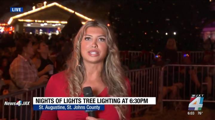 LIVE: Thousands of people gather in St. Augustine for Nights of Lights kick