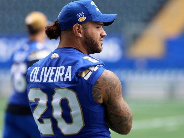 FRIESEN: Hometown discount ends for Blue Bombers' Oliveira