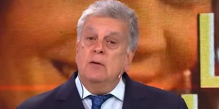 El festejo de Luis Ventura tras la consagración de Lanús en la Copa Sudamericana