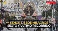 Señor de los Milagros EN VIVO Procesión hoy sexto y último recorrido del Cristo Moreno este sábado 1 de noviembre de 2025 | rutas | desvios | últimas noticias 