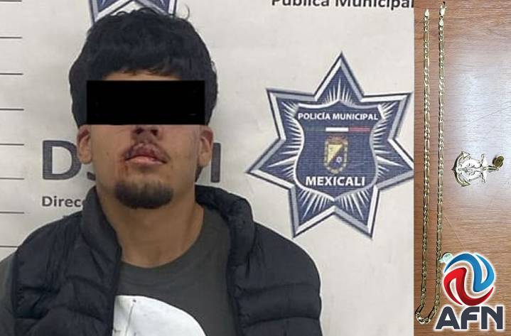 Asaltan joyería en Mexicali y detienen al responsable
