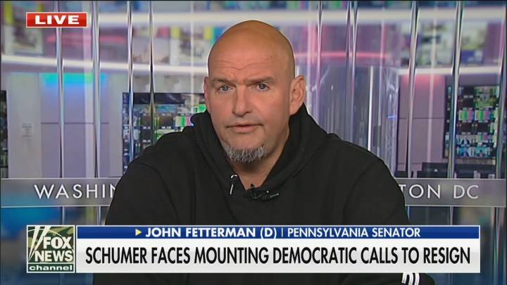 John Fetterman Tells Fox ‘No One Really Knows’ Who’s Running Democratic Party