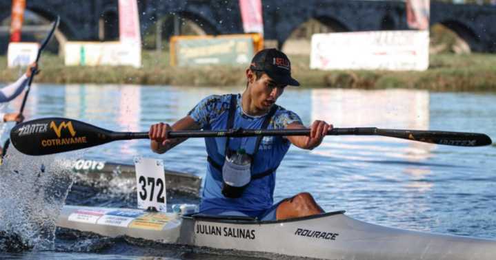 Julián Salinas ya tiene quién lo acompañe en la Regata: compartirá el bote con un actual subcampeón del mundo
