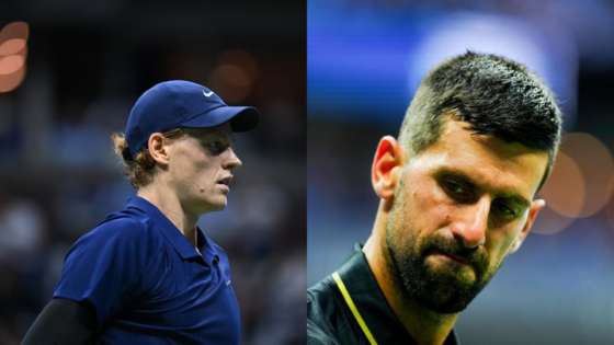 Jannik Sinner Mocked With Wild ‘GOAT’ Comment During Novak Djokovic’s Interview