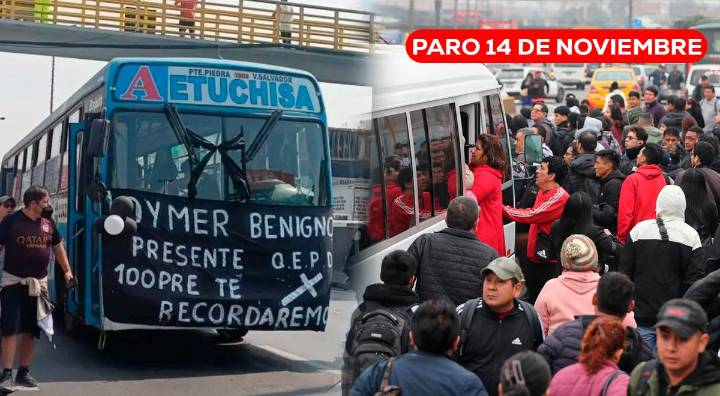 ¿Transportistas realizarán NUEVO PARO este 14 de noviembre? Lo ÚLTIMO confirmado por gremios