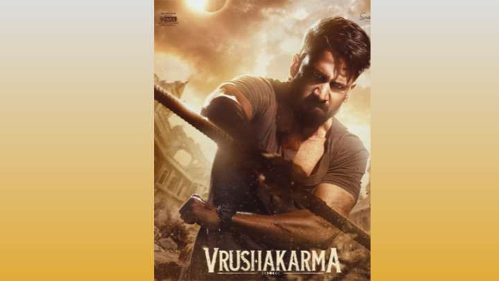 Naga Chaitanya’s upcoming film titled ‘Vrushakarma’, first look poster out