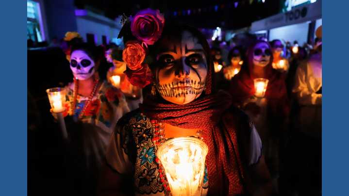 From Mexico to Germany, photos capture the Day of the Dead celebrations