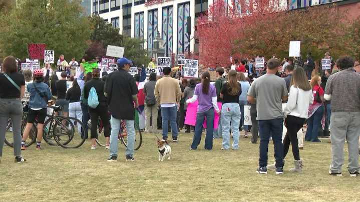 Protestors in Uptown Charlotte decry CBP operation