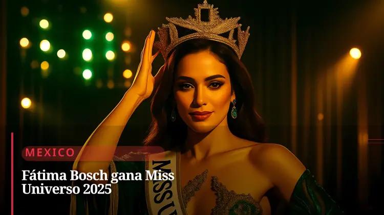 Fátima Bosch coronada Miss Universo 2025 tras polémica con el organizador