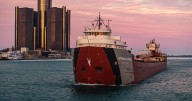 The last ship to have contact with the Edmund Fitzgerald was still sailing earlier this year