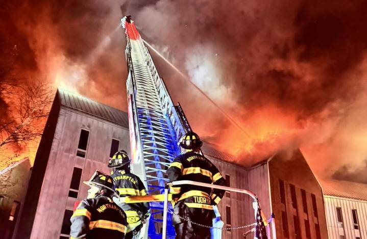 State of emergency lifted in Amherst following apartment fire that displaced more than 230 residents