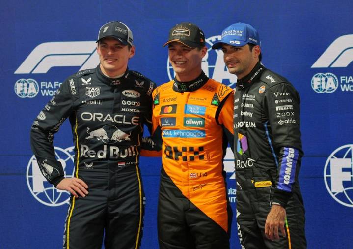 Motor racing-F1 leader Norris on pole in wet Las Vegas with Piastri fifth