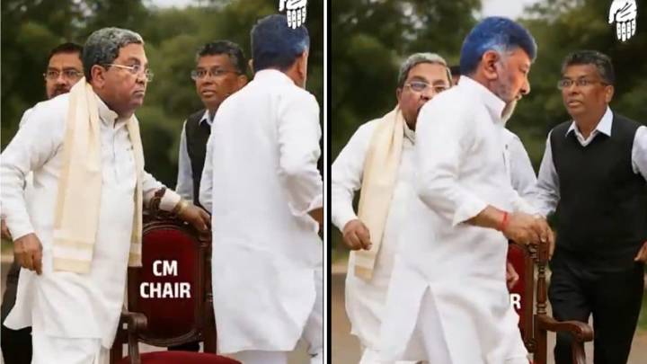 BJP Taunts Karnataka Congress With AI ‘Musical Chairs’ Video Amid CM Power Struggle