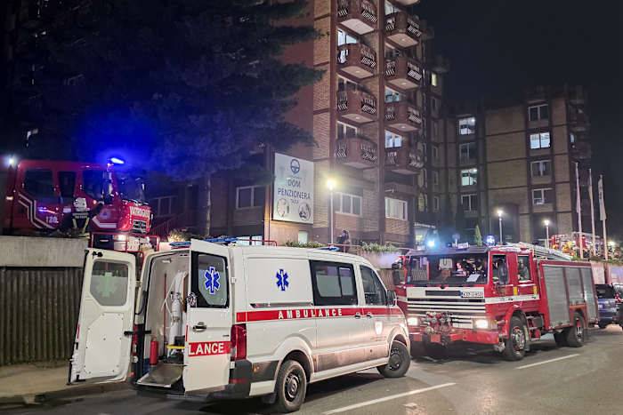 Fire at a retiree boarding house in Bosnia kills several people, media reports say