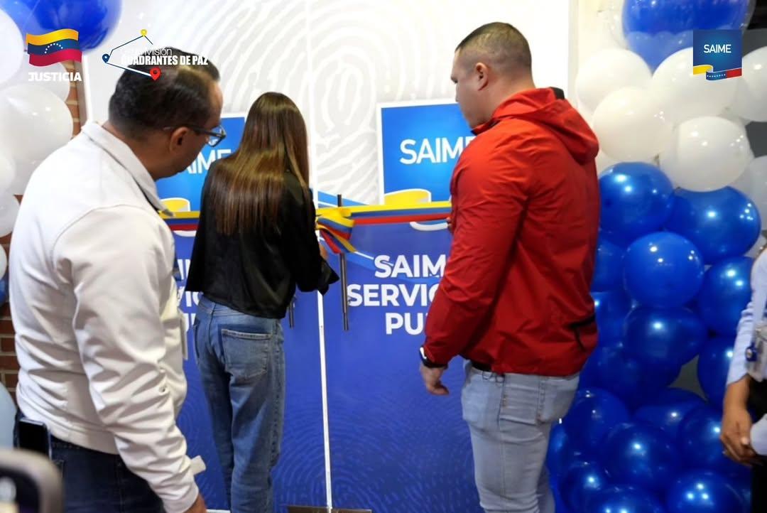 Saime inaugura dos oficinas en Caracas