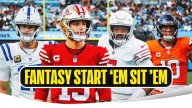 NFL Fantasy Football Week 13 Start ‘Em Sit ‘Em: Quarterback