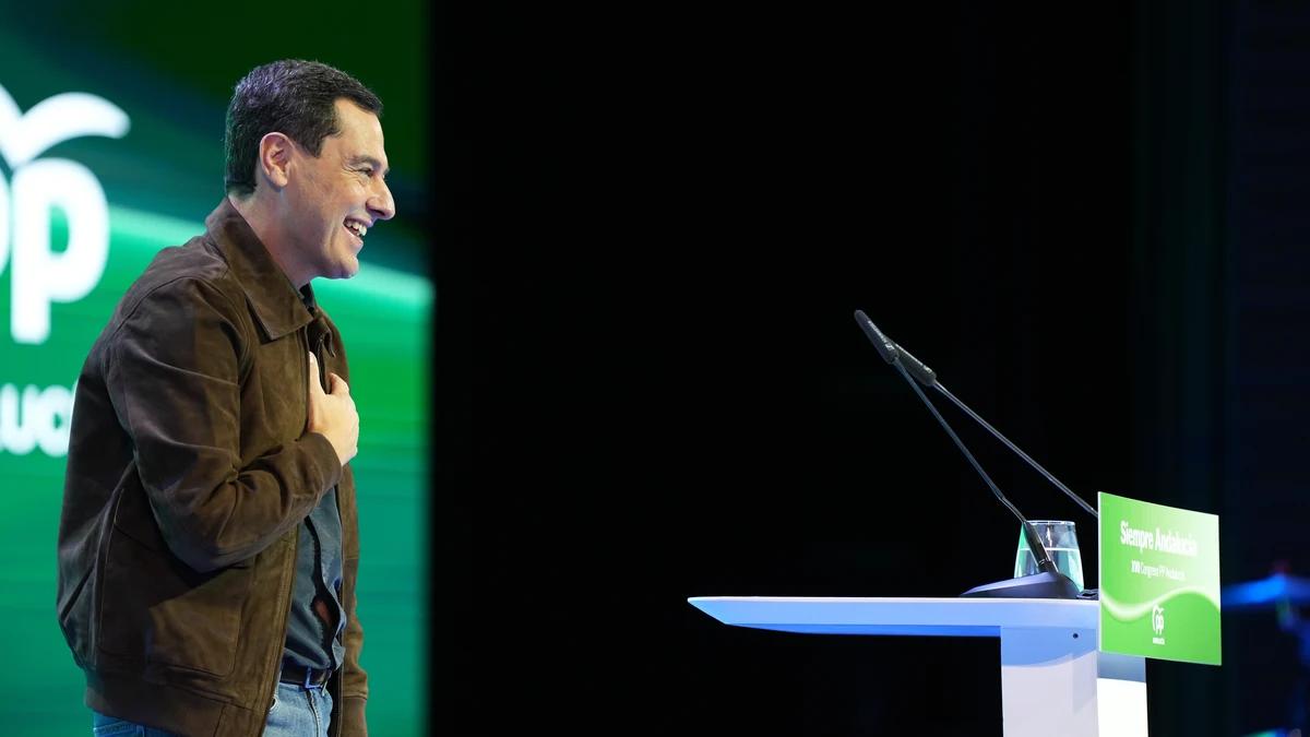 Moreno consolida su figura al frente del PP andaluz con el 99,95% de los votos tras la crisis de los cribados: "Me voy a dejar la piel"