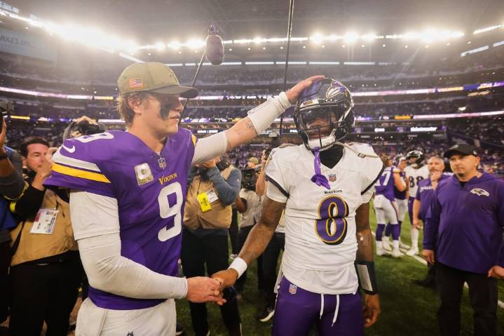 Baltimore’s Lamar Jackson absent from practice during the portion open to reporters