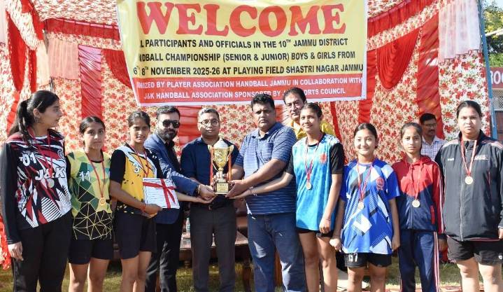10th District Jammu Handball C’ship culminates