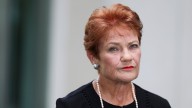 Pauline Hanson attacks Coalition at Donald Trump’s Mar-a-Lago as she closes on Sussan Ley in polls