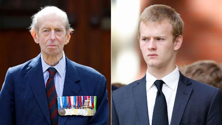 Duke of Kent's rarely-seen grandson to have moment in the spotlight