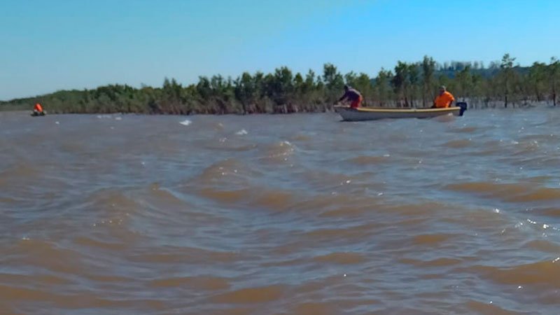 Gendarme desapareció en el río Paraná: nadaba con amigos en una isla entrerriana