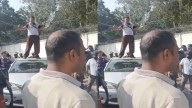 Bengaluru Man Assaults Driver, Climbs Onto Cab Roof & Dances In Traffic Before Being Hit With Helmet