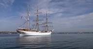 Norwegian tall ship stops in San Diego on global tour