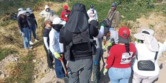 Madres Buscadoras hallan restos humanos en Tlajomulco