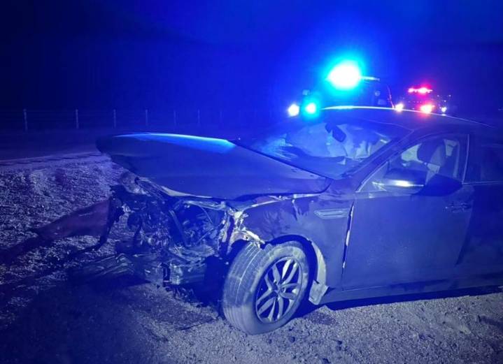 Officials investigate single-vehicle crash near Wendover, working to identify missing occupants