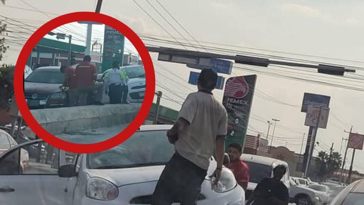 Mujer termina en el hospital tras aparatoso accidente en la avenida Reforma en Nuevo Laredo