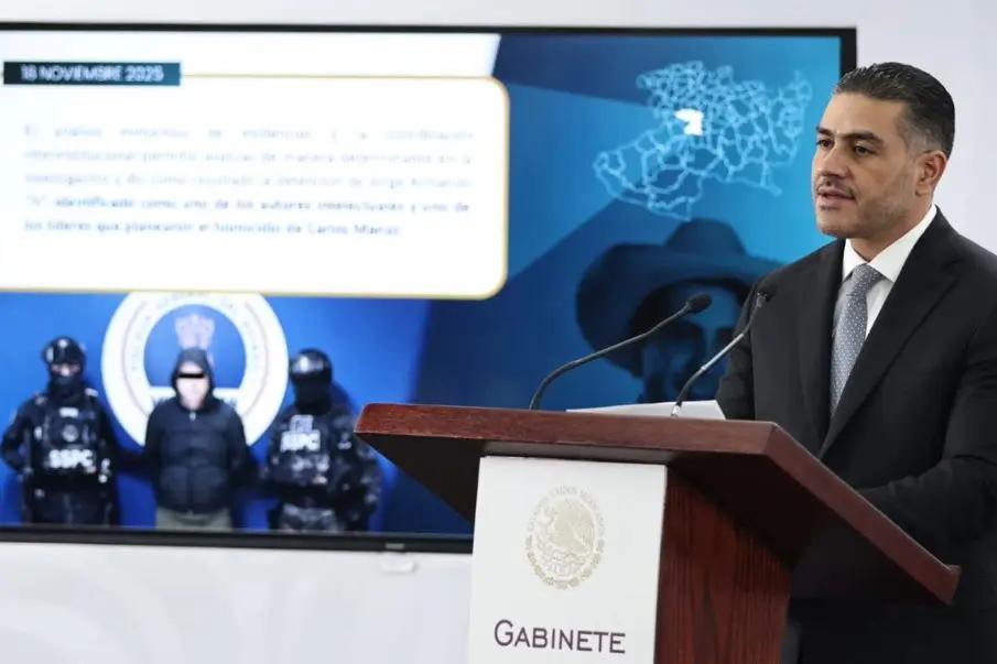 Capturan a ‘El Licenciado’: Autor intelectual del homicidio de Carlos Manzo