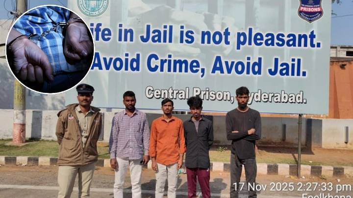 'Is This A Joke?', Netizens Slam Hyderabad Cop's Bizarre Action On Youths Found Roaming At Midnight For 'No Valid Reason', Police Responds