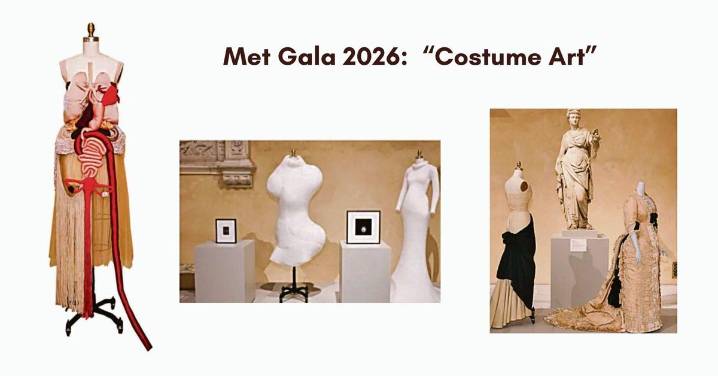 El cuerpo como arte: la Met Gala 2026 redefine la moda