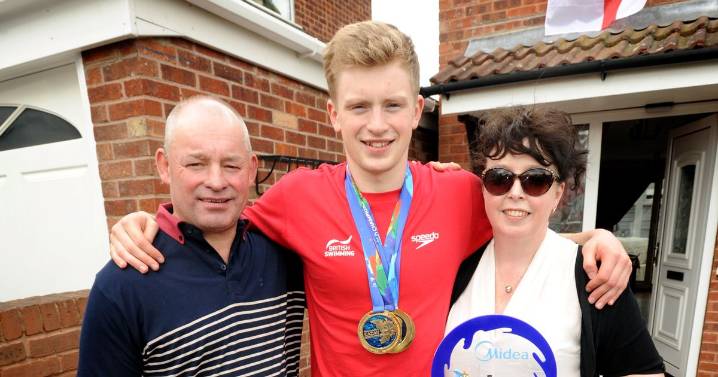 Adam Peaty's mum makes brutal dig at son after 'wedding ban'
