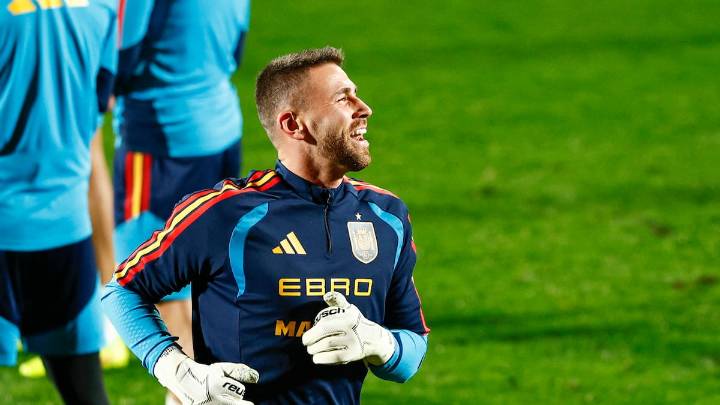 De la Fuente despeja dudas sobre una posible lesión de Unai: "No hay problemas"