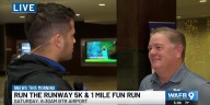 Run the Runway 5k, 1 mile Fun Run happening Saturday