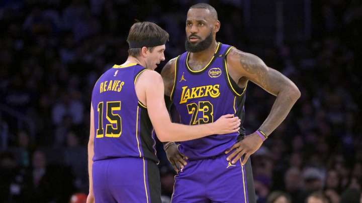Lakers’ Austin Reaves takes hilarious G League shot at LeBron James after Jazz win