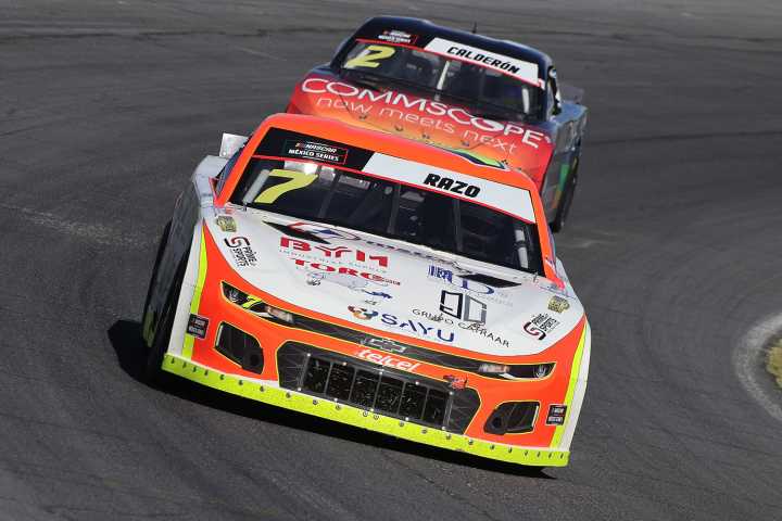 Xavi Razo Séptimo lugar temporada 2025 de NASCAR México