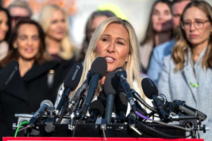 Marjorie Taylor Greene’s break with Trump is a big deal—but not for the reason you think.