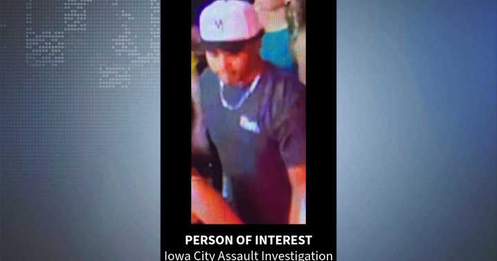 Iowa City police seek help identifying person of interest in assault investigation